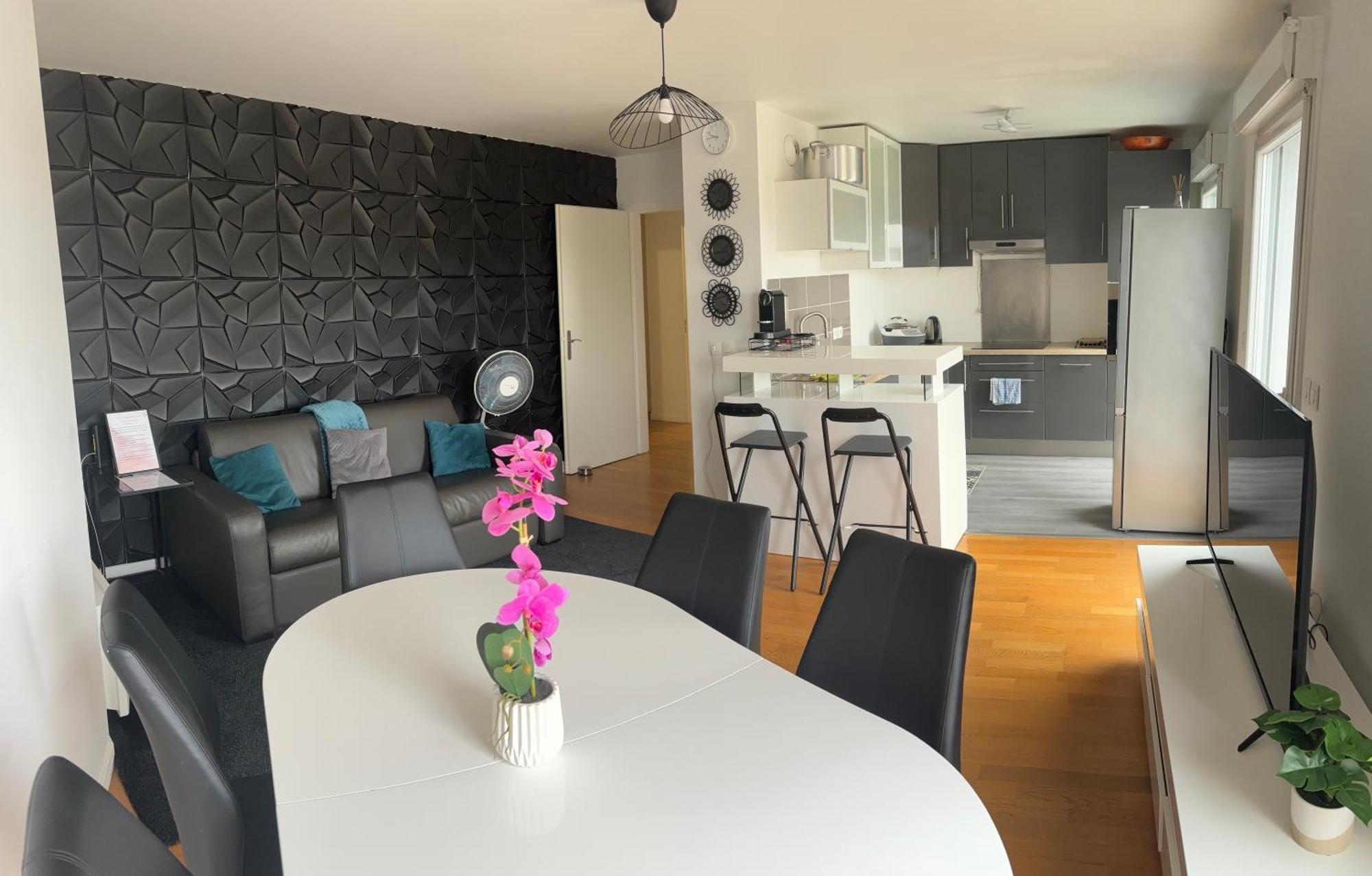 Orchidees Choisy 5Pers Parking Wifi Apartment Exterior photo